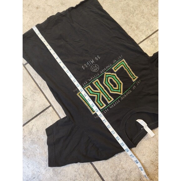 Loki Women’s T-Shirt Medium Bella + Canvas Yes Fit 30 Miles Marvel Event Tee - Picture 2 of 10